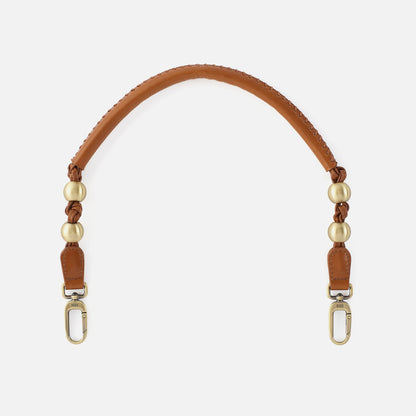 Tamborine Strap in Polished Leather - Truffle | HOBO