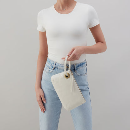 Daisy Daze Large Wristlet In Polished Leather - Lily | HOBO