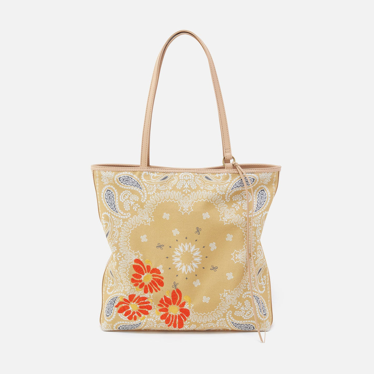 Dakota Print Tote In Canvas - Sunset Bandana | HOBO