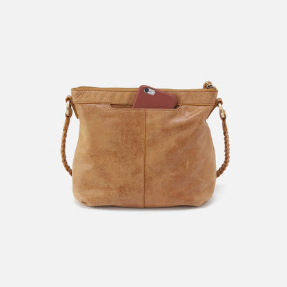 Lasso Medium Crossbody In Buffed Leather - Whiskey | HOBO