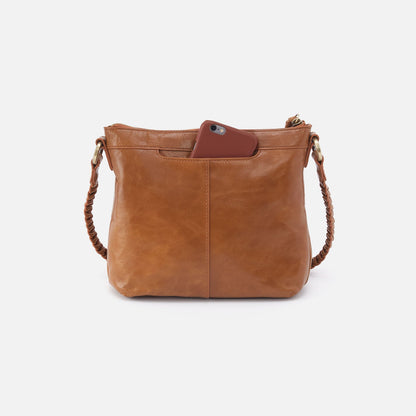 Lasso Medium Crossbody In Polished Leather - Truffle | HOBO