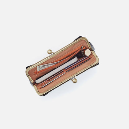 Lauren Frame Crossbody In Polished Leather - Lily | HOBO